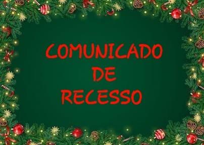 RECESSO DE FIM DE ANO